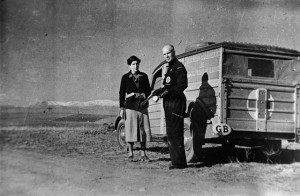 Bethune with Mobile Medical Unit in Spain, 1936 (Photo Credit: Library and Archives Canada, PA-117423)